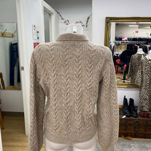 Twik/Simons cableknit cardi M