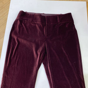 Alice & Olivia velour pants 8