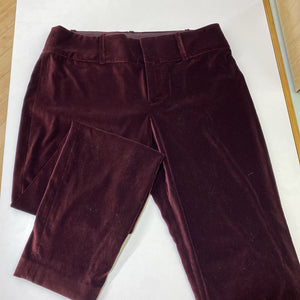 Alice & Olivia velour pants 8