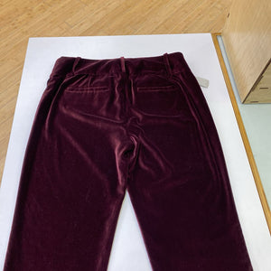 Alice & Olivia velour pants 8