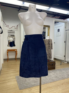 Danier vintage suede skirt 10