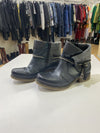 Rieker leather/wool booties 37