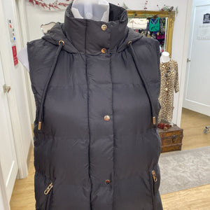 Zara long puffer vest S