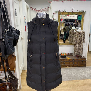 Zara long puffer vest S