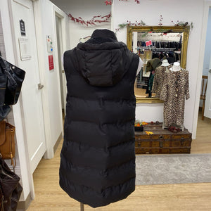 Zara long puffer vest S