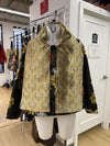 Alembika floral blazer w attached scarf 3