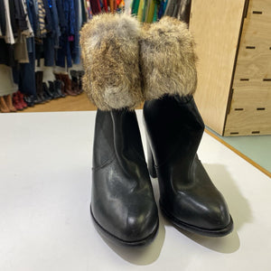 Rudsak fur trimmed booties 40