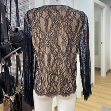 Load image into Gallery viewer, Alexis silk lining lace top S
