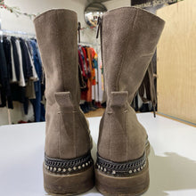 Load image into Gallery viewer, Vince Camuto suede combat boots 10
