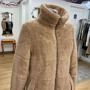 Lucky Brand teddy coat M