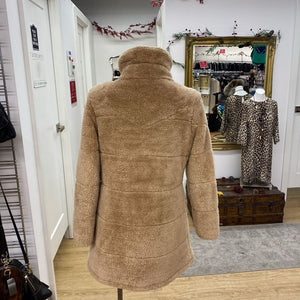 Lucky Brand teddy coat M