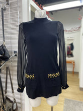 Load image into Gallery viewer, INC sheer sleeves dress XS
