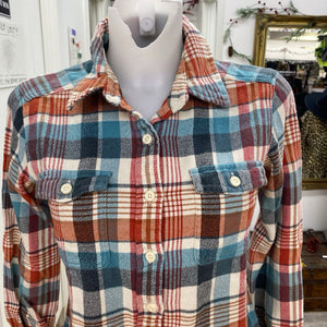 Patagonia plaid top 0