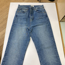 Load image into Gallery viewer, Reformation Liza Ultra High Rise Straight Jeans 28
