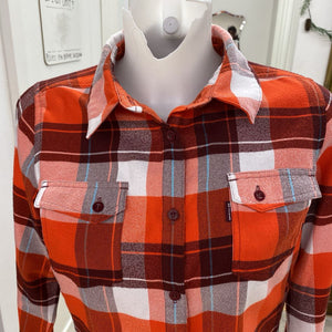 Salomon plaid top M