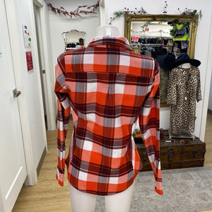 Salomon plaid top M