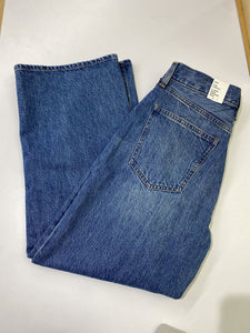 Denim Forum Farrah Hi Crop Jeans 26