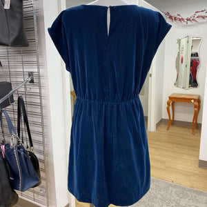 Gap velour dress M