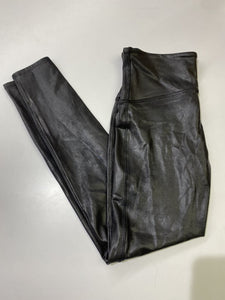 spanx faux leather leggings NWT L