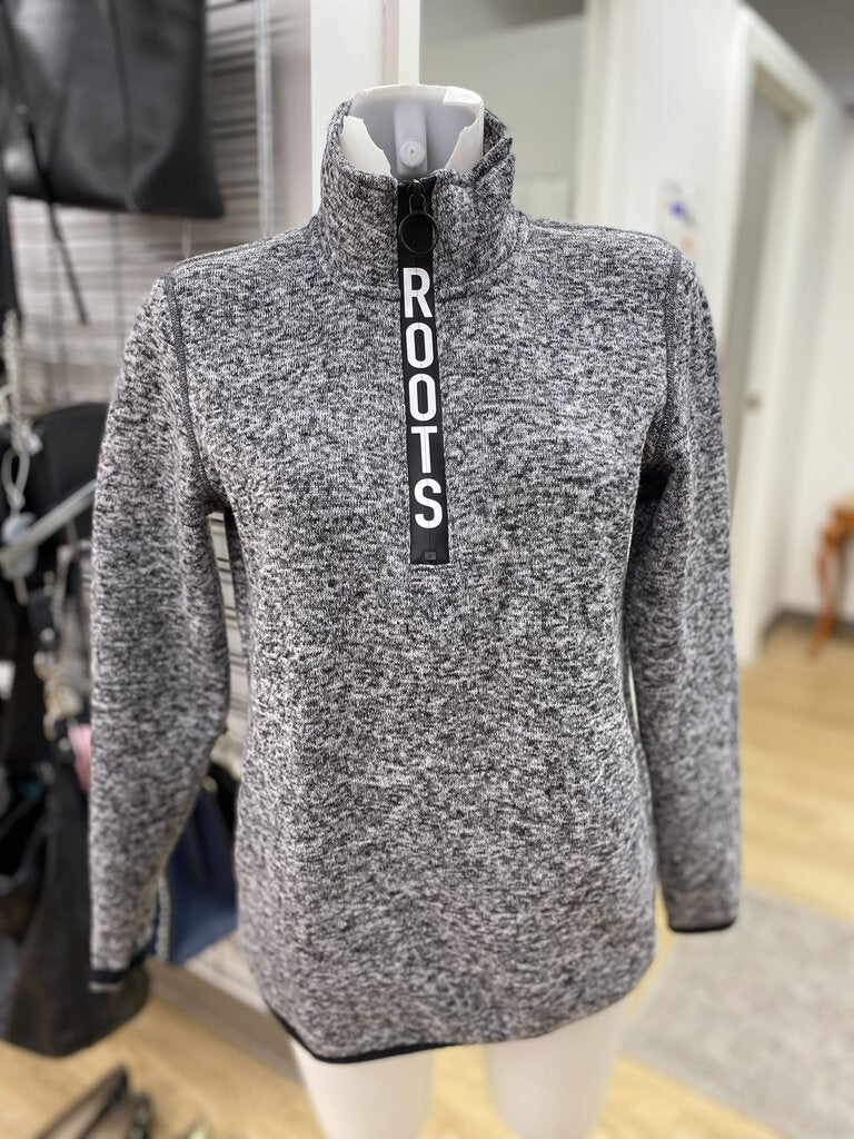 Roots 1/4 zip sweater S