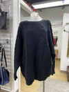 Brunette The Label The Adele Cable Knit Big Sister Sweater NWT L/XL