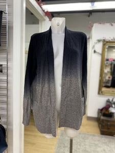 Vince ombre woo/cashmere cardi S