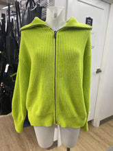 Load image into Gallery viewer, Zara zip up cardi NWT M
