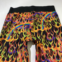 Load image into Gallery viewer, Desigual flame print leggings M
