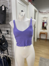 Load image into Gallery viewer, Lululemon Scoop Neck Yoga Tank Grid Texture NWT 4
