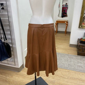 Rebecca Taylor pleather skirt 10