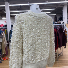 Load image into Gallery viewer, Zara pearl detail wool blend sweater S
