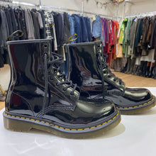 Load image into Gallery viewer, Dr. Martens patent leather boots NWOT 7
