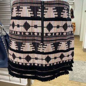 Top Shop fringe skirt 10