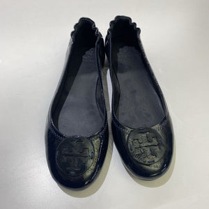 Tory Burch patent leather ballet flats NWOT 8