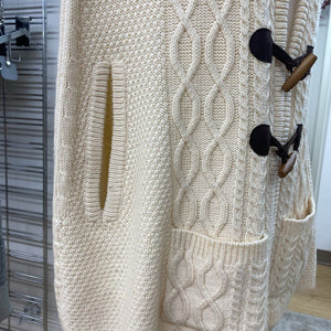 Lucky Brand cableknit poncho L