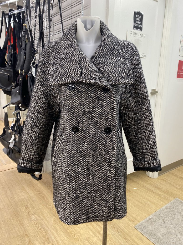 Mango wool/alpaca/blend coat S