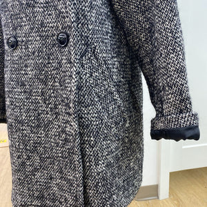 Mango wool/alpaca/blend coat S