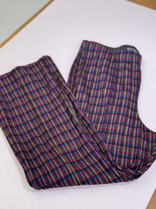 Eva Franco plaid pants S