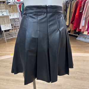 Sunday Best pleather pleated skirt 10