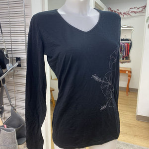 Icebreaker merino wool slim fit top L