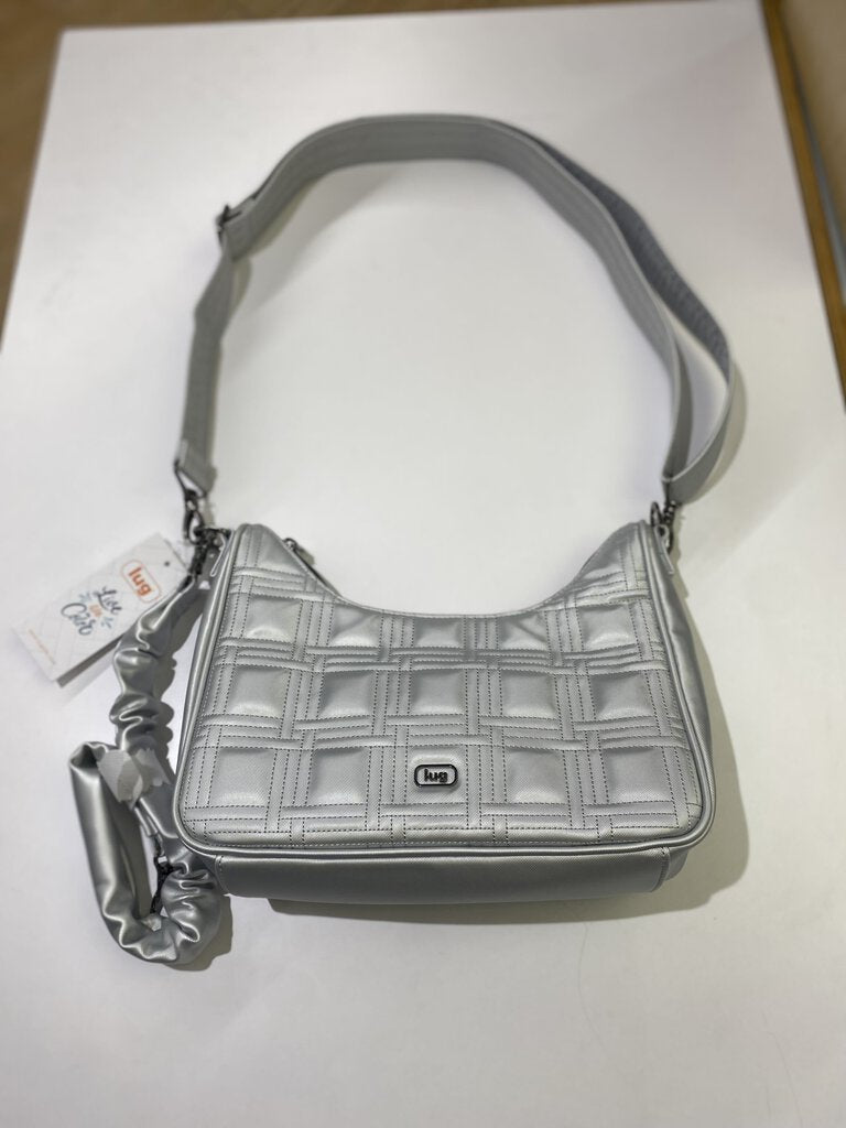 Lug Groove Satin crossbody NWT