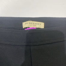 Load image into Gallery viewer, Burberry leather/zipper detail skinny pants 6
