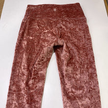 Load image into Gallery viewer, Lululemon crushed velvet leggings 8
