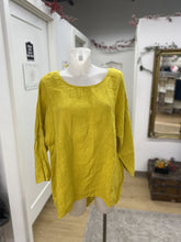 Load image into Gallery viewer, Terzo Millenio linen tunic 1X
