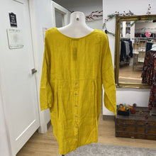 Load image into Gallery viewer, Terzo Millenio linen tunic 1X
