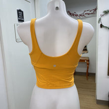 Load image into Gallery viewer, Lululemon crop tank w shelf bra 6
