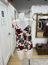 Load image into Gallery viewer, Equipment silk floral cami XS
