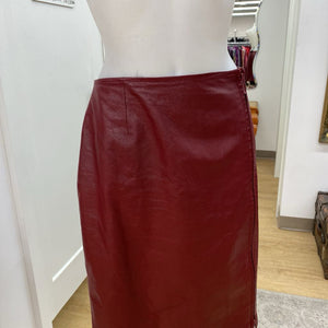 Danier vintage leather skirt 10