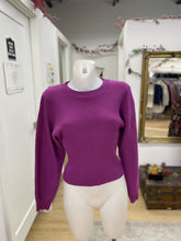 Load image into Gallery viewer, Pink Rose ribbed sweater S
