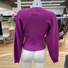 Load image into Gallery viewer, Pink Rose ribbed sweater S
